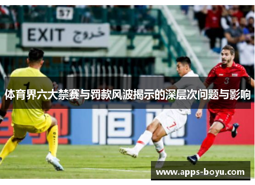 体育界六大禁赛与罚款风波揭示的深层次问题与影响